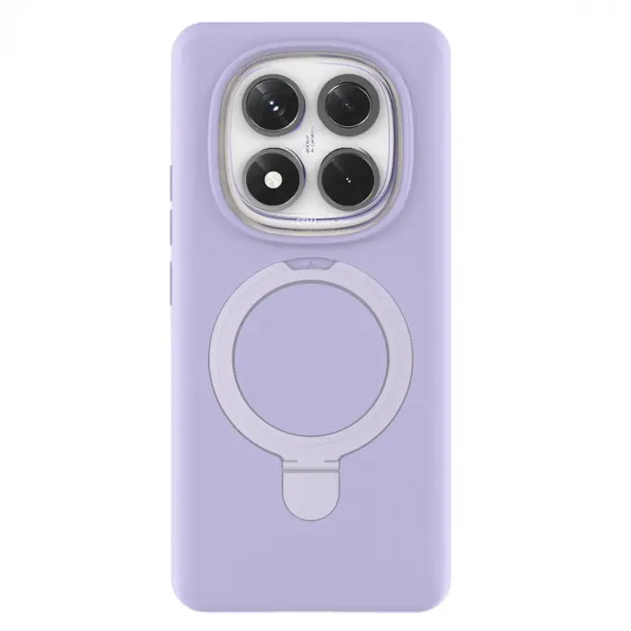 Xiaomi Redmi Note 14 Pro 4g Regal Magsafe Standlı Kapak - Lila
