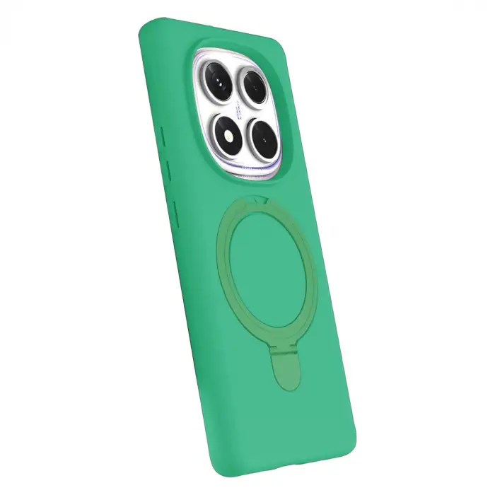 Xiaomi Redmi Note 14 Pro 4g Regal Magsafe Standlı Kapak - Yeşil