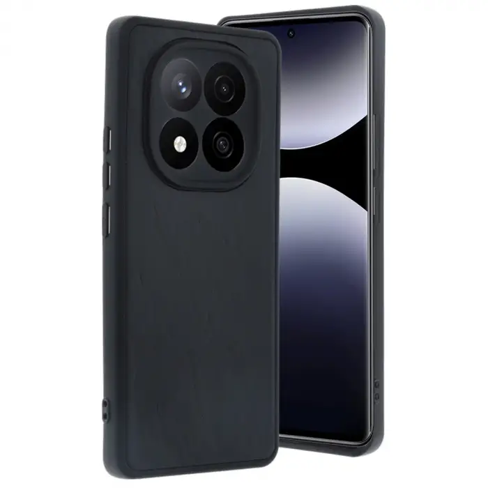 Xiaomi Redmi Note 14 Pro 5g Kılıf Aras Deri Kapak - Siyah