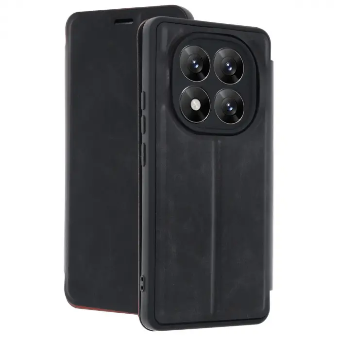 Xiaomi Redmi Note 14 Pro 5g Kılıf Flip Cover - Siyah