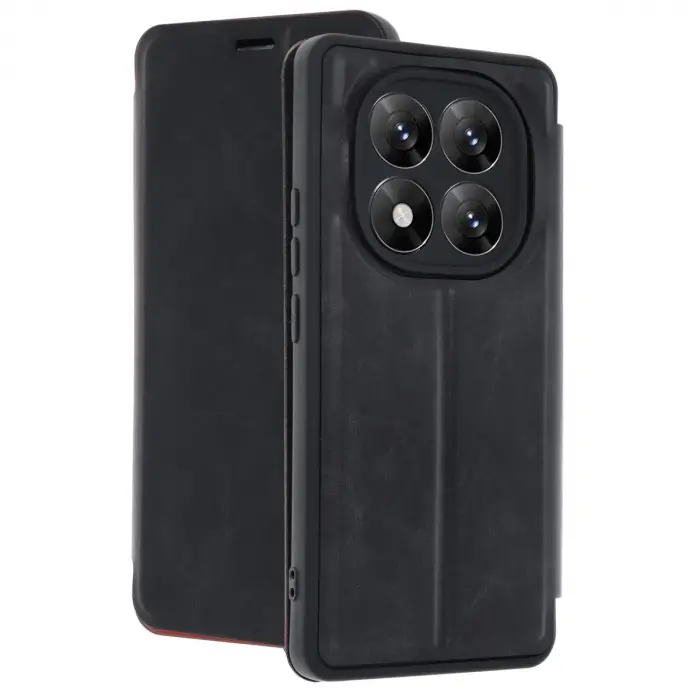 Xiaomi Redmi Note 14 Pro 5g Kılıf Flip Cover - Siyah