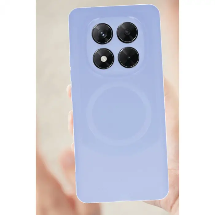 Xiaomi Redmi Note 14 Pro 5g Kılıf Maya Karbon Kapak - Gri