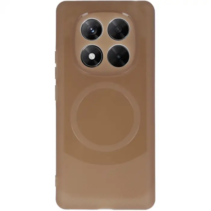 Xiaomi Redmi Note 14 Pro 5g Kılıf Maya Karbon Kapak - Kahverengi