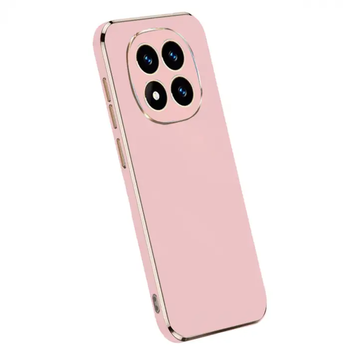 Xiaomi Redmi Note 14 Pro 5g Kılıf Volet Silikon - Pembe