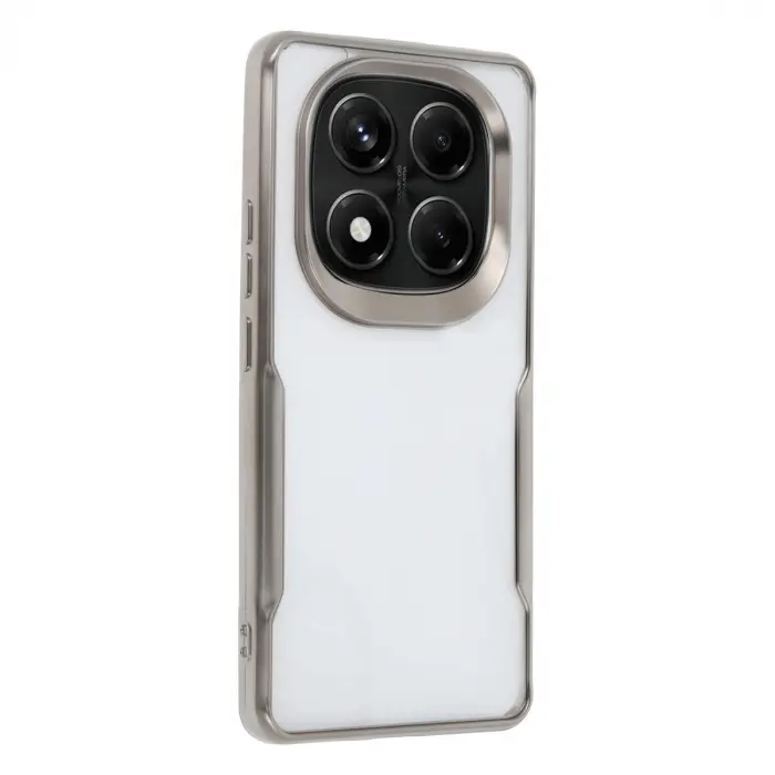 Xiaomi Redmi Note 14 Pro Plus Kılıf Boyi Silikon Kapak - Titan Gri