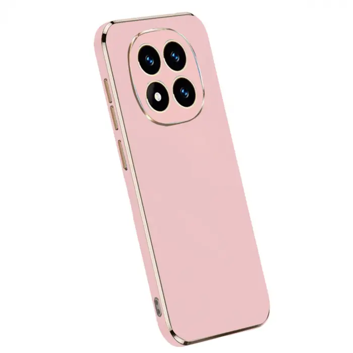 Xiaomi Redmi Note 14 Pro Plus Kılıf Volet Silikon - Pembe