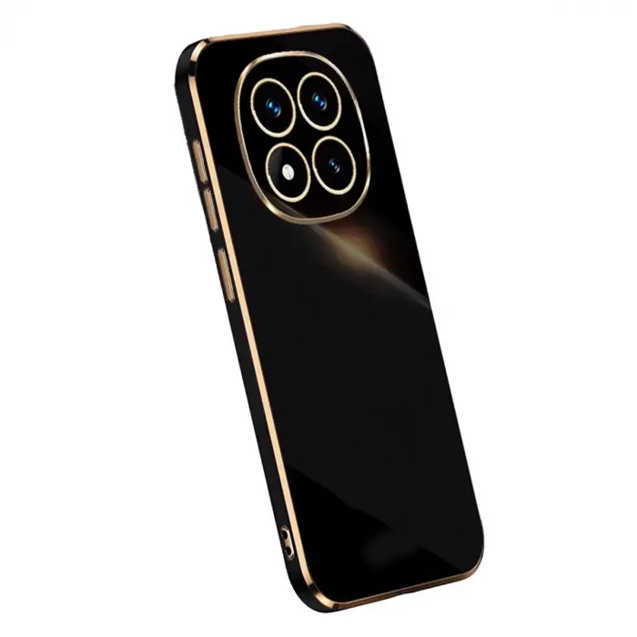Xiaomi Redmi Note 14 Pro Plus Kılıf Volet Silikon - Siyah