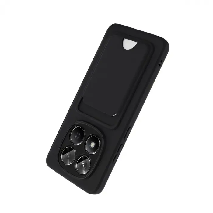 Xiaomi Redmi Note 15 4g Kelvin Kartvizitli Silikon - Siyah