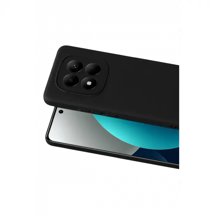 Xiaomi Redmi Note 15 4g Nano İçi Kadife Silikon - Siyah