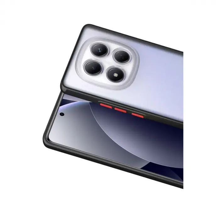 Xiaomi Redmi Note 15 Pro 4g Montreal Silikon Kapak - Siyah