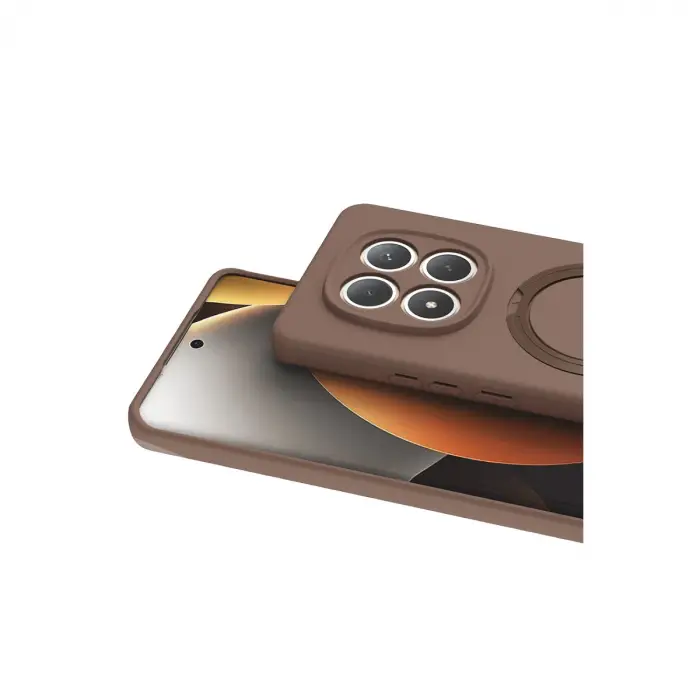 Xiaomi Redmi Note 15 Pro 4g Regal Magsafe Standlı Kapak - Çöl Titanyum