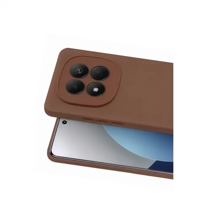 Xiaomi Redmi Note 15 Pro 5g First Silikon - Kahverengi