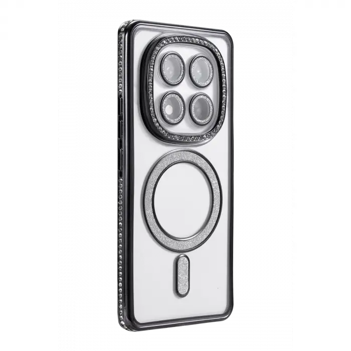 Xiaomi Redmi Note 15 Pro 5g Joke Simli Magneticsafe Kılıf - Siyah