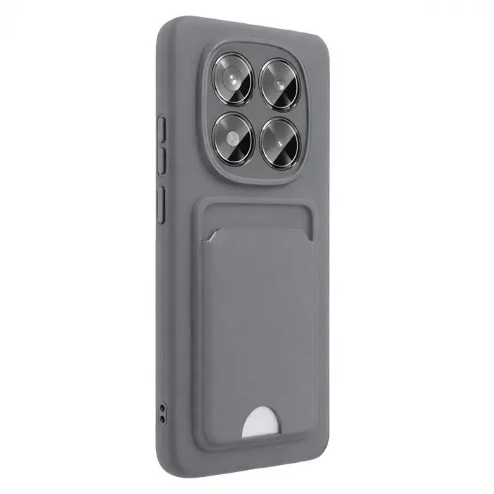 Xiaomi Redmi Note 15 Pro 5g Kelvin Kartvizitli Silikon - Gri