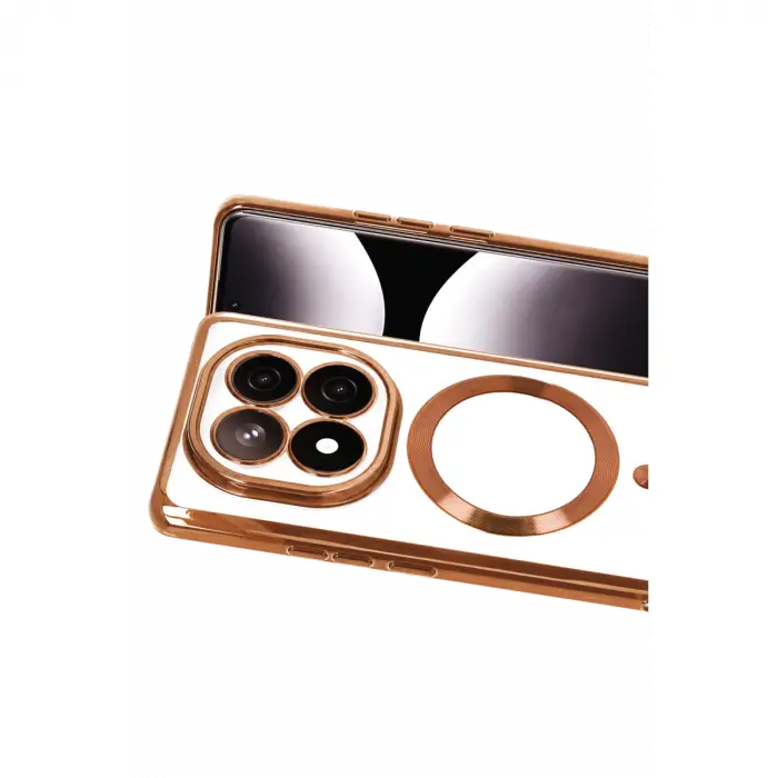 Xiaomi Redmi Note 15 Pro Plus 5g Kross Magneticsafe Kapak - Turuncu