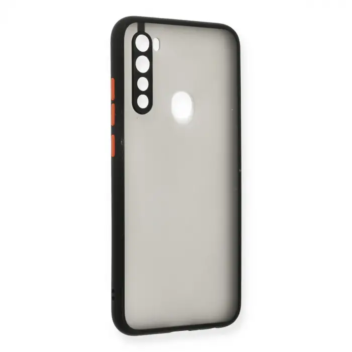 Xiaomi Redmi Note 8 Kılıf Montreal Silikon Kapak - Siyah