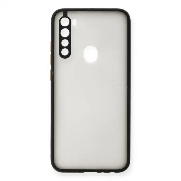 Xiaomi Redmi Note 8 Kılıf Montreal Silikon Kapak - Siyah
