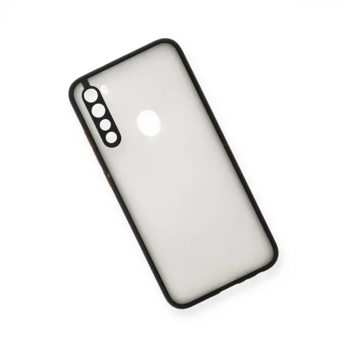 Xiaomi Redmi Note 8 Kılıf Montreal Silikon Kapak - Siyah