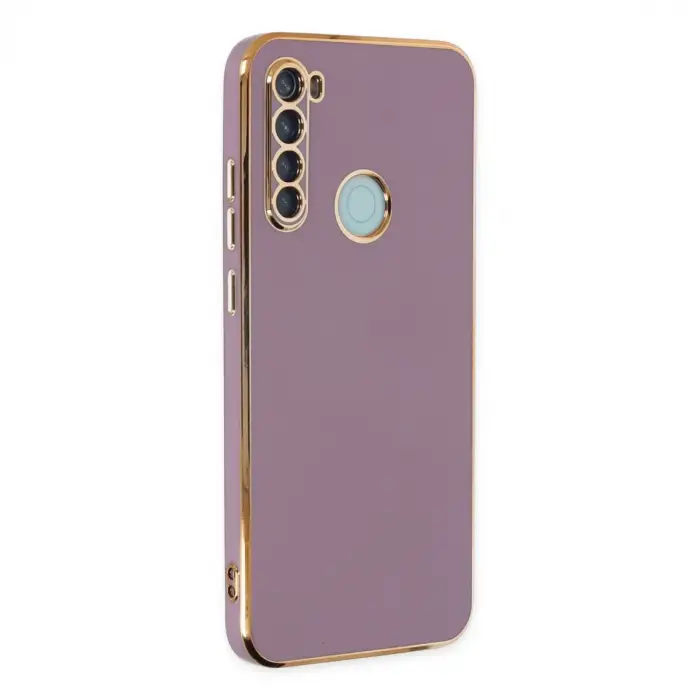 Xiaomi Redmi Note 8 Kılıf Volet Silikon - Mor