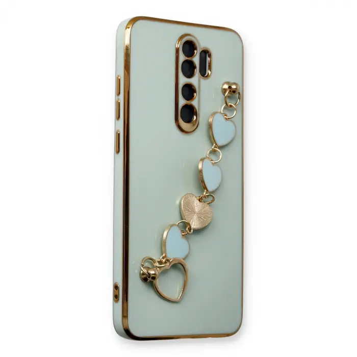 Xiaomi Redmi Note 8 Pro Kılıf Esila Silikon - Su Yeşili