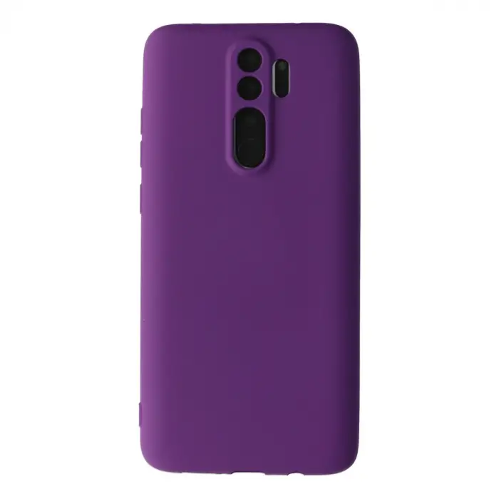 Xiaomi Redmi Note 8 Pro Kılıf First Silikon - Mor