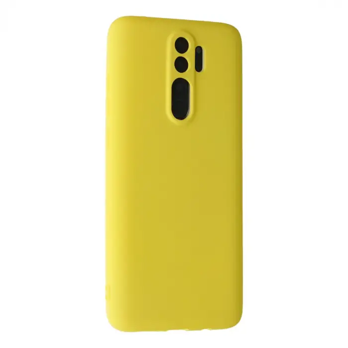 Xiaomi Redmi Note 8 Pro Kılıf First Silikon - Sarı