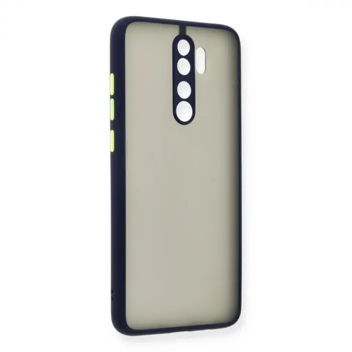 Xiaomi Redmi Note 8 Pro Kılıf Montreal Silikon Kapak - Lacivert