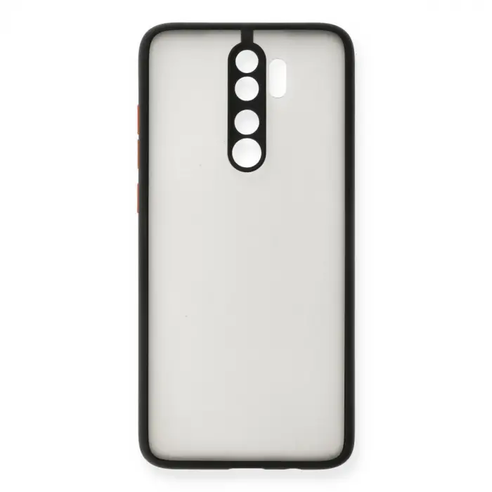 Xiaomi Redmi Note 8 Pro Kılıf Montreal Silikon Kapak - Siyah