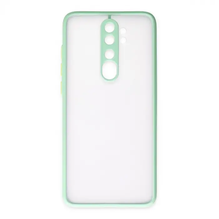 Xiaomi Redmi Note 8 Pro Kılıf Montreal Silikon Kapak - Turkuaz