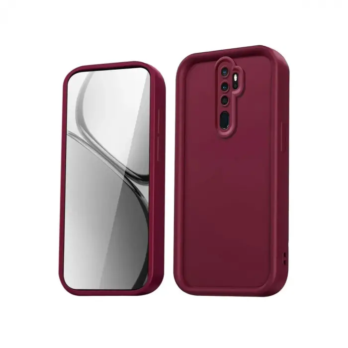 Xiaomi Redmi Note 8 Pro Kılıf Viera Silikon - Bordo
