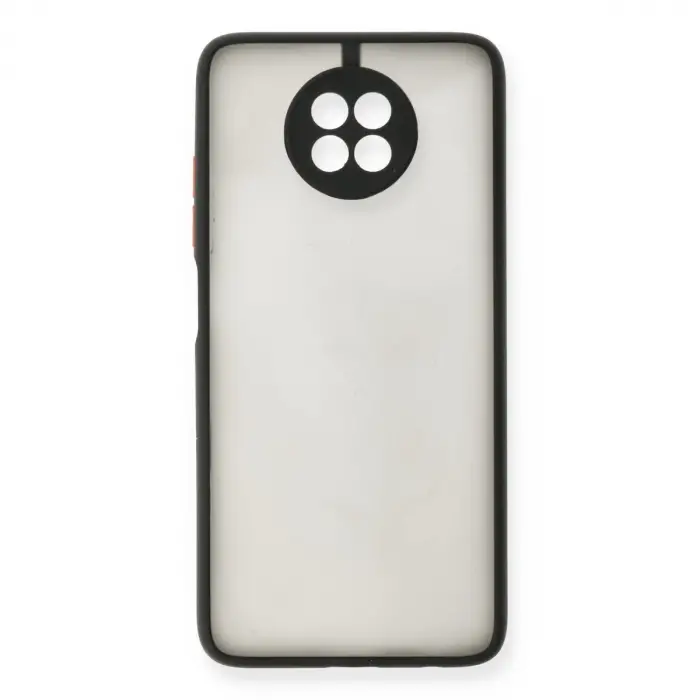 Xiaomi Redmi Note 9 5g Kılıf Montreal Silikon Kapak - Siyah