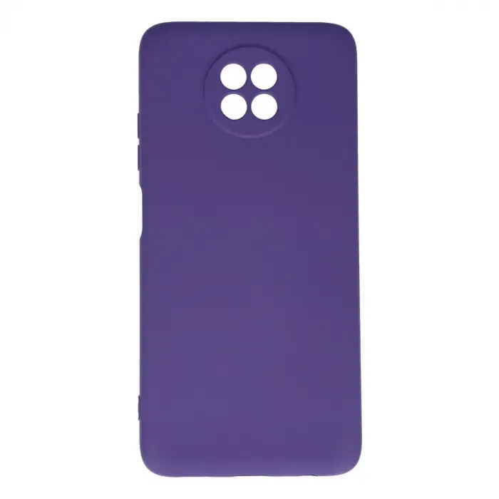 Xiaomi Redmi Note 9 5g Kılıf Nano İçi Kadife Silikon - Mor