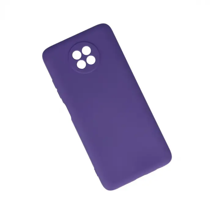 Xiaomi Redmi Note 9 5g Kılıf Nano İçi Kadife Silikon - Mor