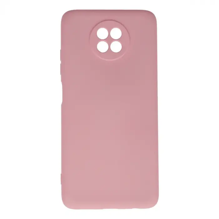 Xiaomi Redmi Note 9 5g Kılıf Nano İçi Kadife Silikon - Pembe