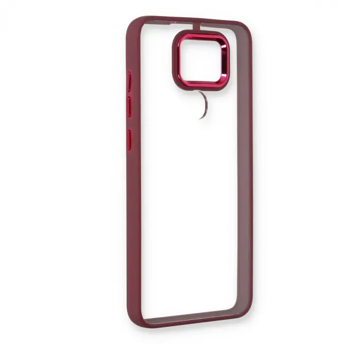 Xiaomi Redmi Note 9 Kılıf Dora Kapak - Kırmızı