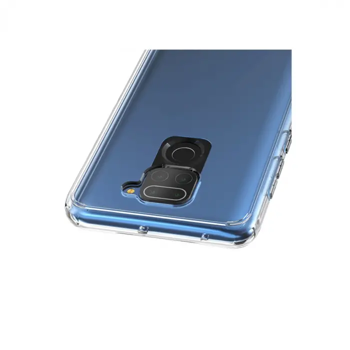 Xiaomi Redmi Note 9 Kılıf Lüx Şeffaf Silikon - Şeffaf