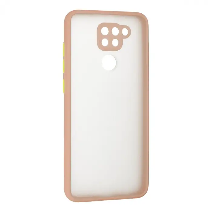 Xiaomi Redmi Note 9 Kılıf Montreal Silikon Kapak - Pembe