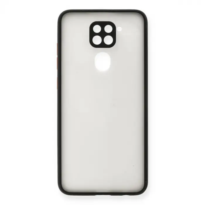 Xiaomi Redmi Note 9 Kılıf Montreal Silikon Kapak - Siyah