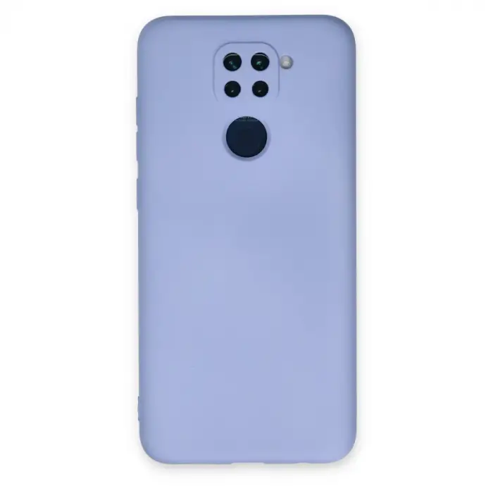 Xiaomi Redmi Note 9 Kılıf Nano İçi Kadife Silikon - Lila