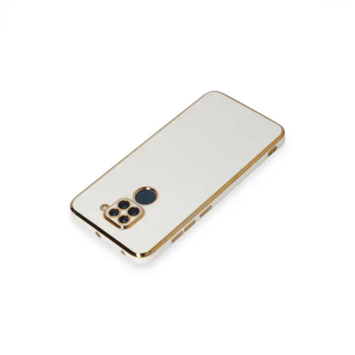 Xiaomi Redmi Note 9 Kılıf Volet Silikon - Beyaz