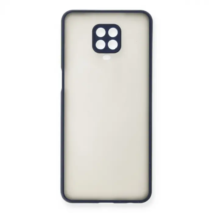 Xiaomi Redmi Note 9 Pro Kılıf Montreal Silikon Kapak - Lacivert