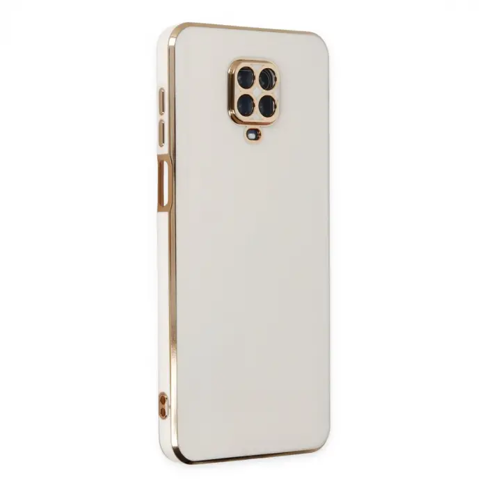 Xiaomi Redmi Note 9 Pro Kılıf Volet Silikon - Beyaz