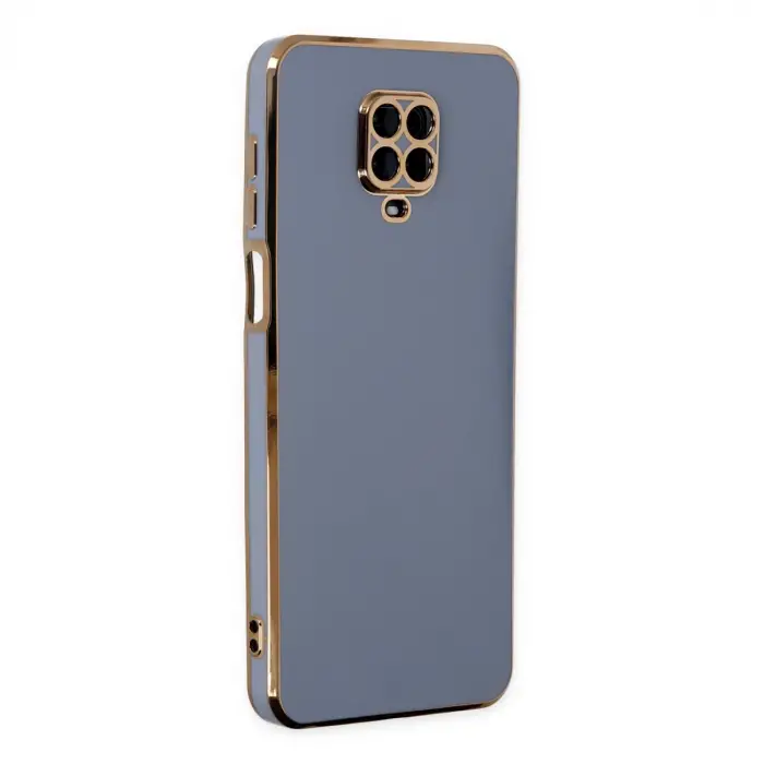 Xiaomi Redmi Note 9 Pro Kılıf Volet Silikon - Mavi