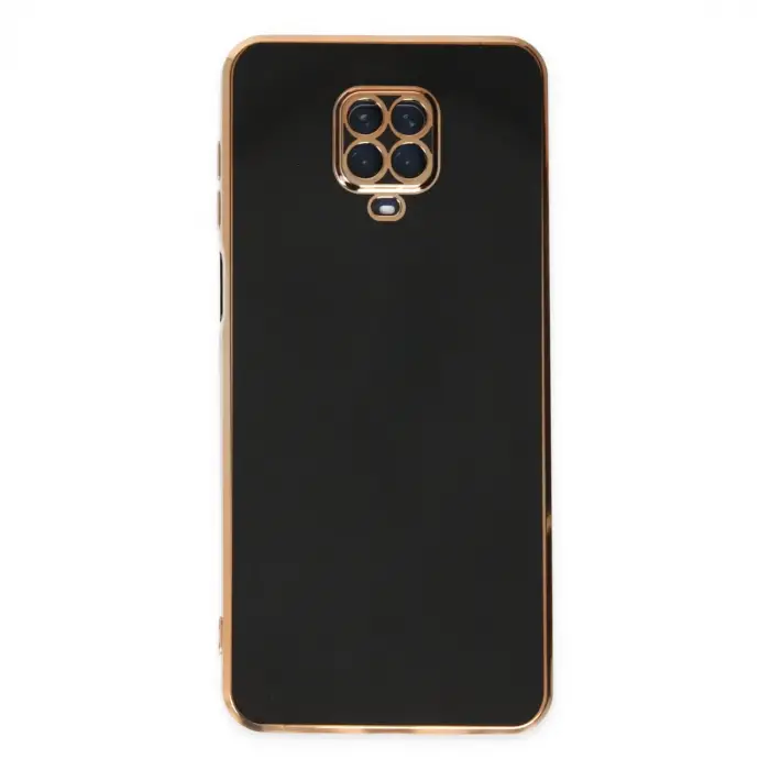 Xiaomi Redmi Note 9 Pro Kılıf Volet Silikon - Siyah