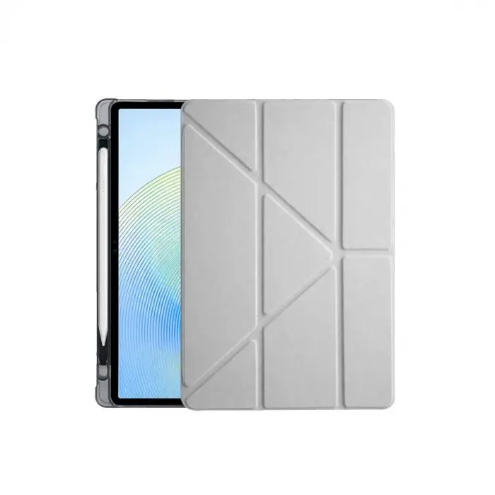 Xiaomi Redmi Pad 2 Kalemlikli Mars Tablet Kılıfı - Gri