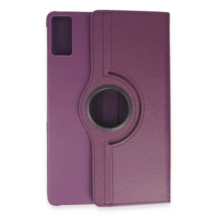 Xiaomi Redmi Pad Se Kılıf 360 Tablet Deri Kılıf - Mürdüm