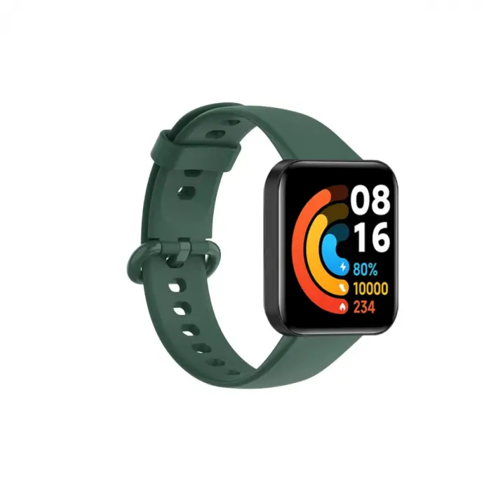 Xiaomi Redmi Watch 2 Klasik Kordon (SAAT DEĞİLDİR) - Haki Yeşil