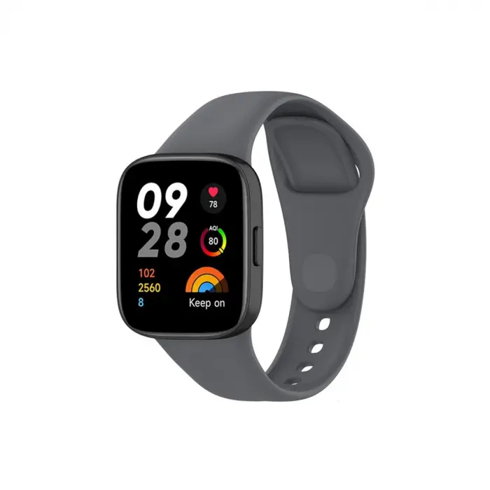Xiaomi Redmi Watch 3 Klasik Kordon (SAAT DEĞİLDİR) - Füme