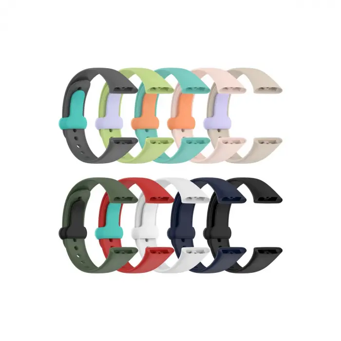 Xiaomi Redmi Watch 3 Origin Silikon Kordon (SAAT DEĞİLDİR) - Pudra