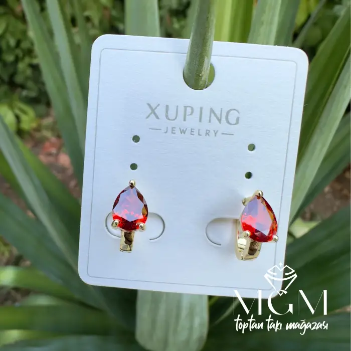 Xuping Taşlı Küpe